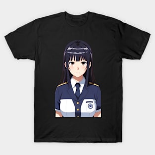 Anime Girl In Office Uniform 08 T-Shirt